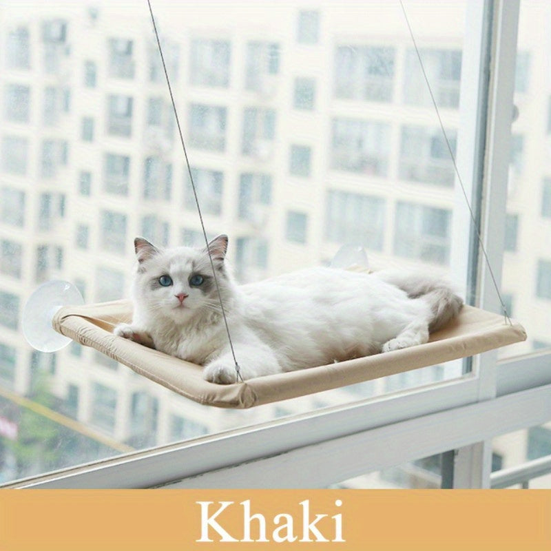 WindowWink: Detachable Cat Hammock with Steel Suction Cups