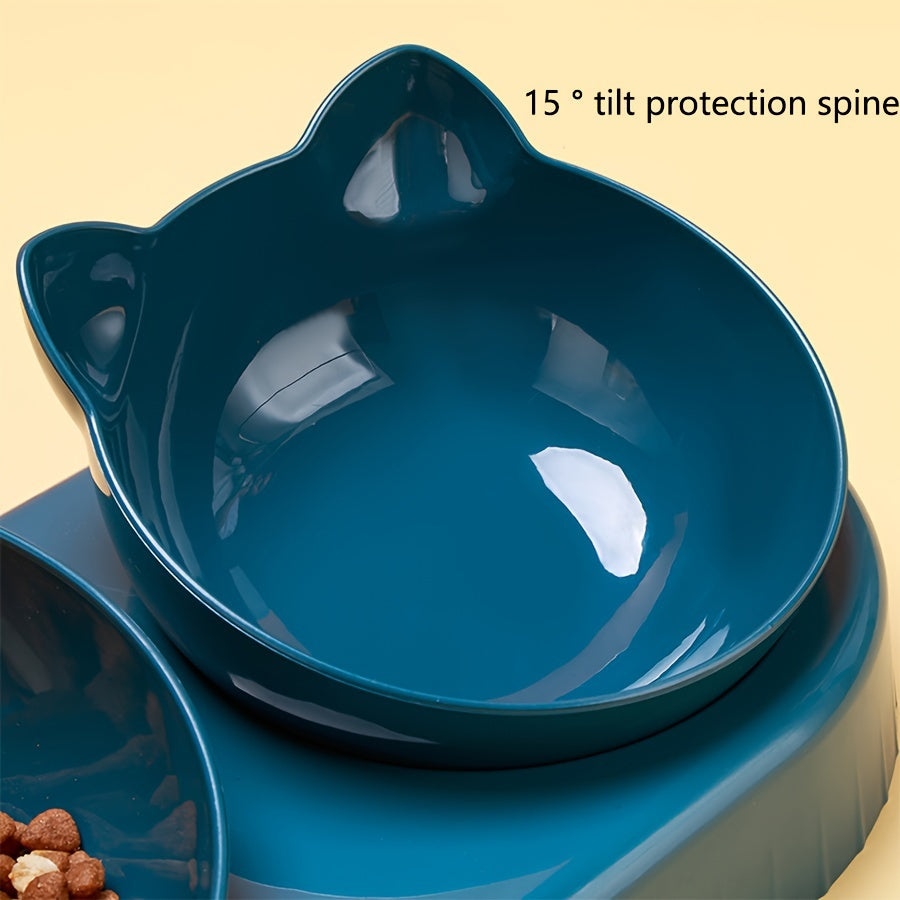 SmartSip: 3-in-1 Tilted Pet Bowl