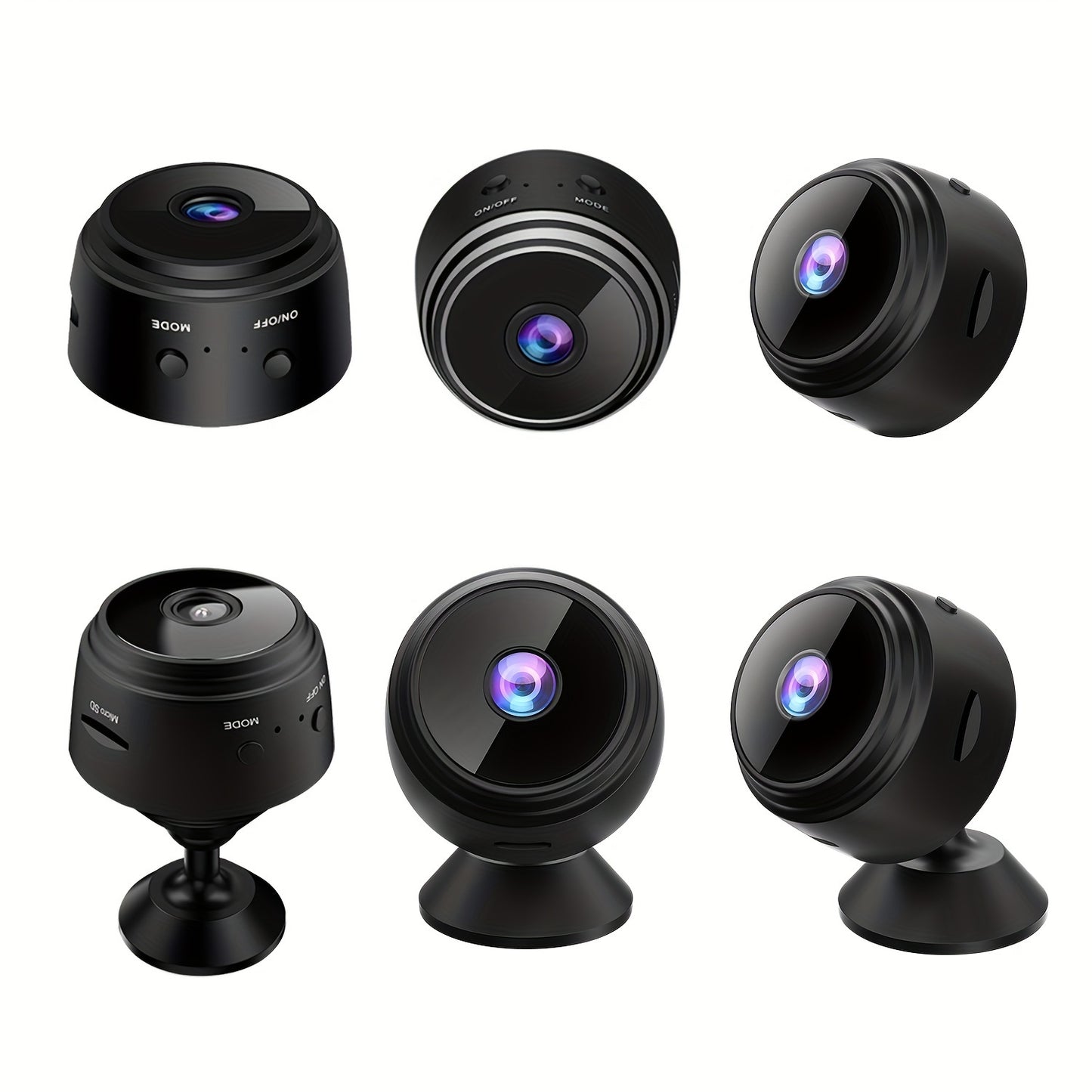 MiniSpy 480P: Wireless Camera with Magnetic Mount & Remote Surveillance (Non-Waterproof)