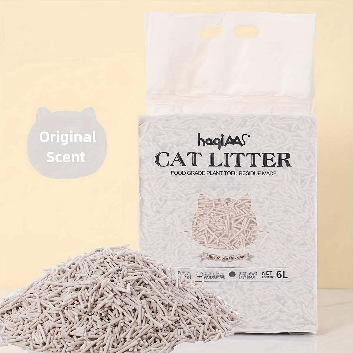 PurrNatural: Odor-Free Tofu Cat Litter with Natural Scent