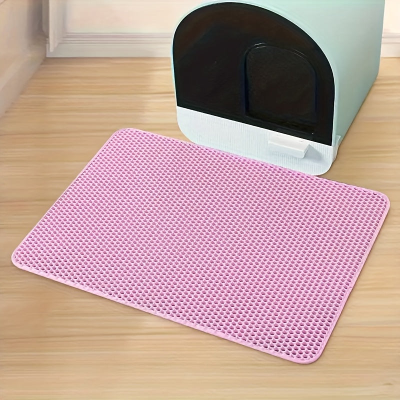 Splash-Proof Cat Litter Mat – Keep Your Home Clean and Fresh