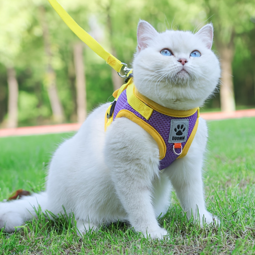 Ultimate Escape-Proof Cat Harness – Safe & Comfortable Outdoor Adventures!