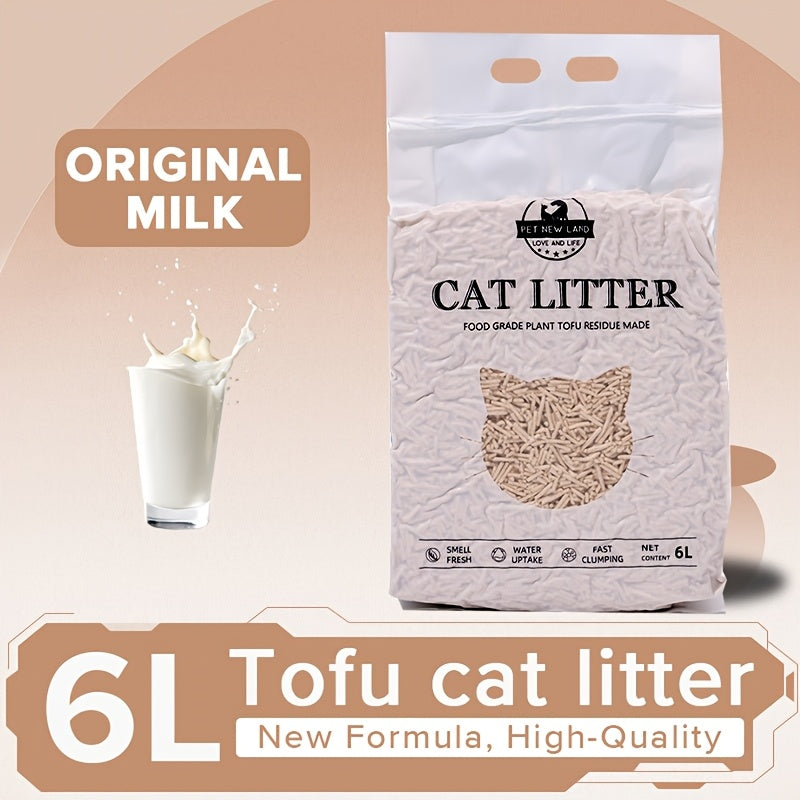 PurrClean: Natural Tofu Cat Litter – Scented, Flushable & Clumping