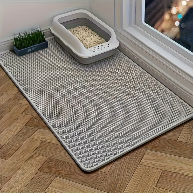 Splash-Proof Cat Litter Mat – Keep Your Home Clean and Fresh