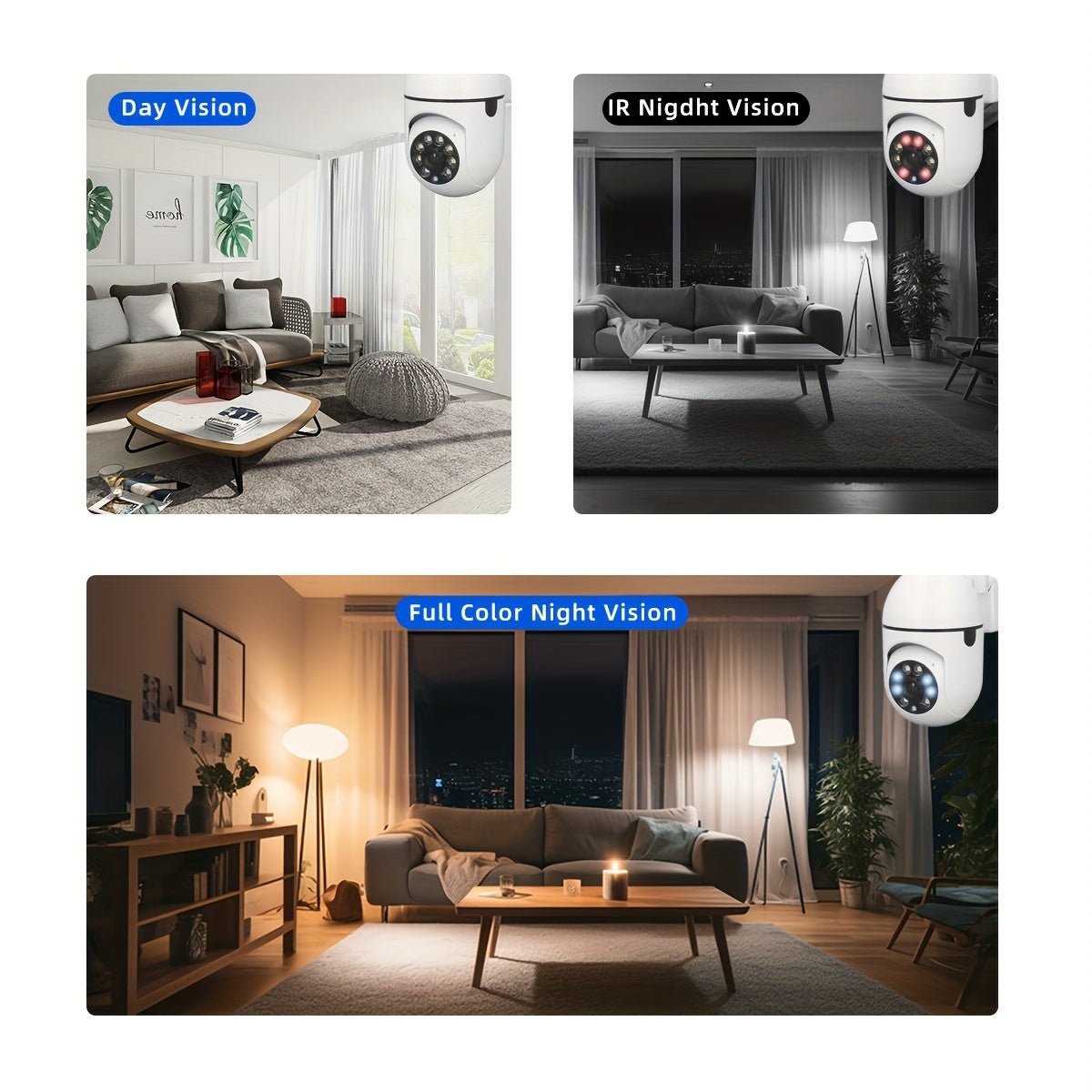 JOOAN 1080P: Smart Security Camera with Color Night Vision & App Control