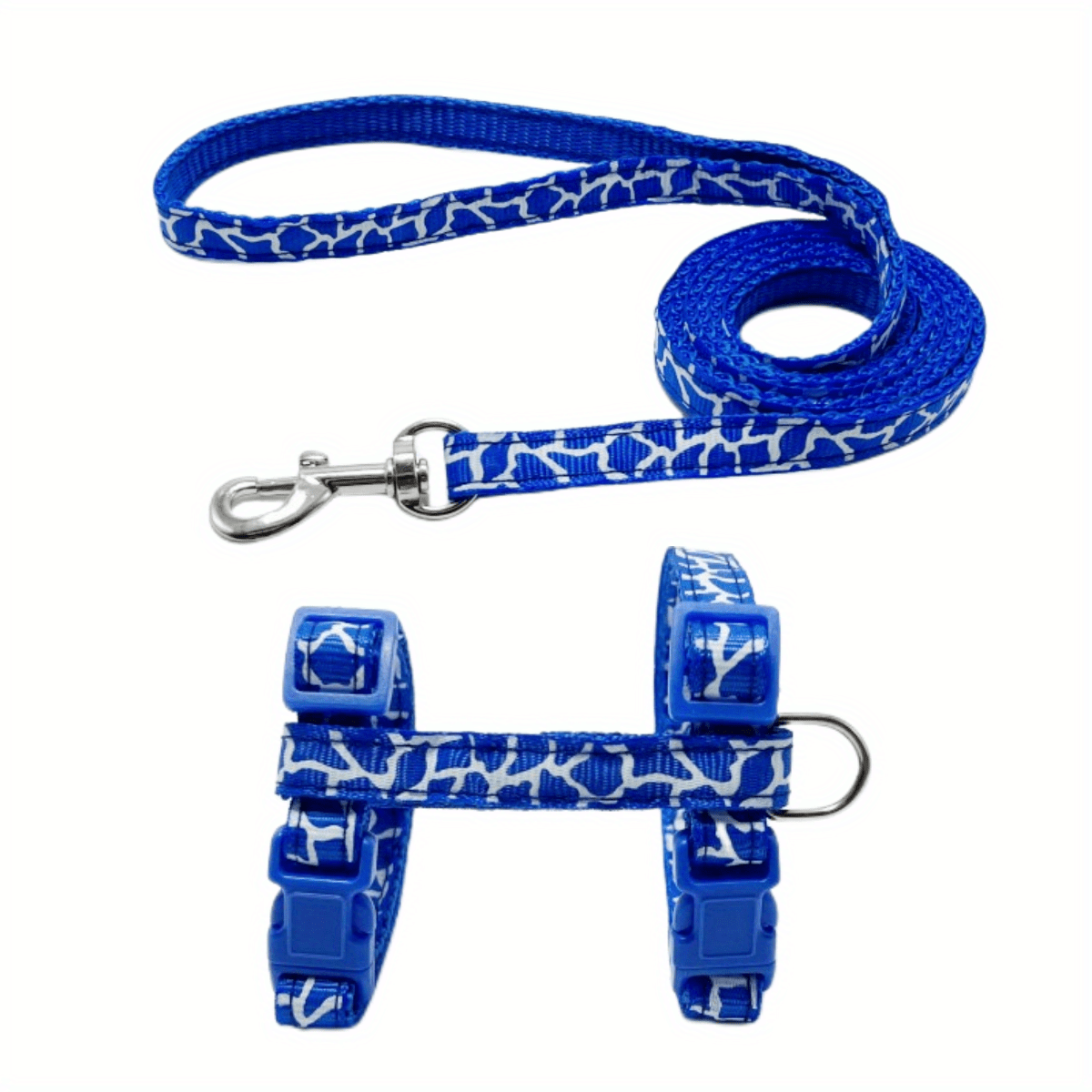 CozyFit: Adjustable Soft Vest Harness & Leash for Small Pets