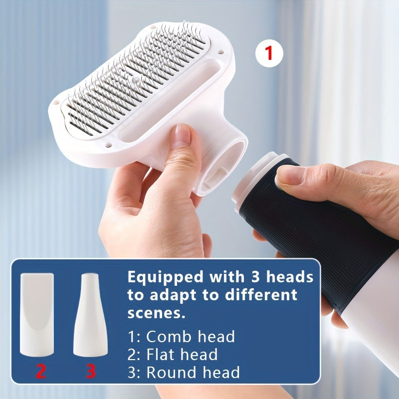 WhisperQuiet: 2-in-1 Pet Dryer & Comb for Stress-Free Grooming