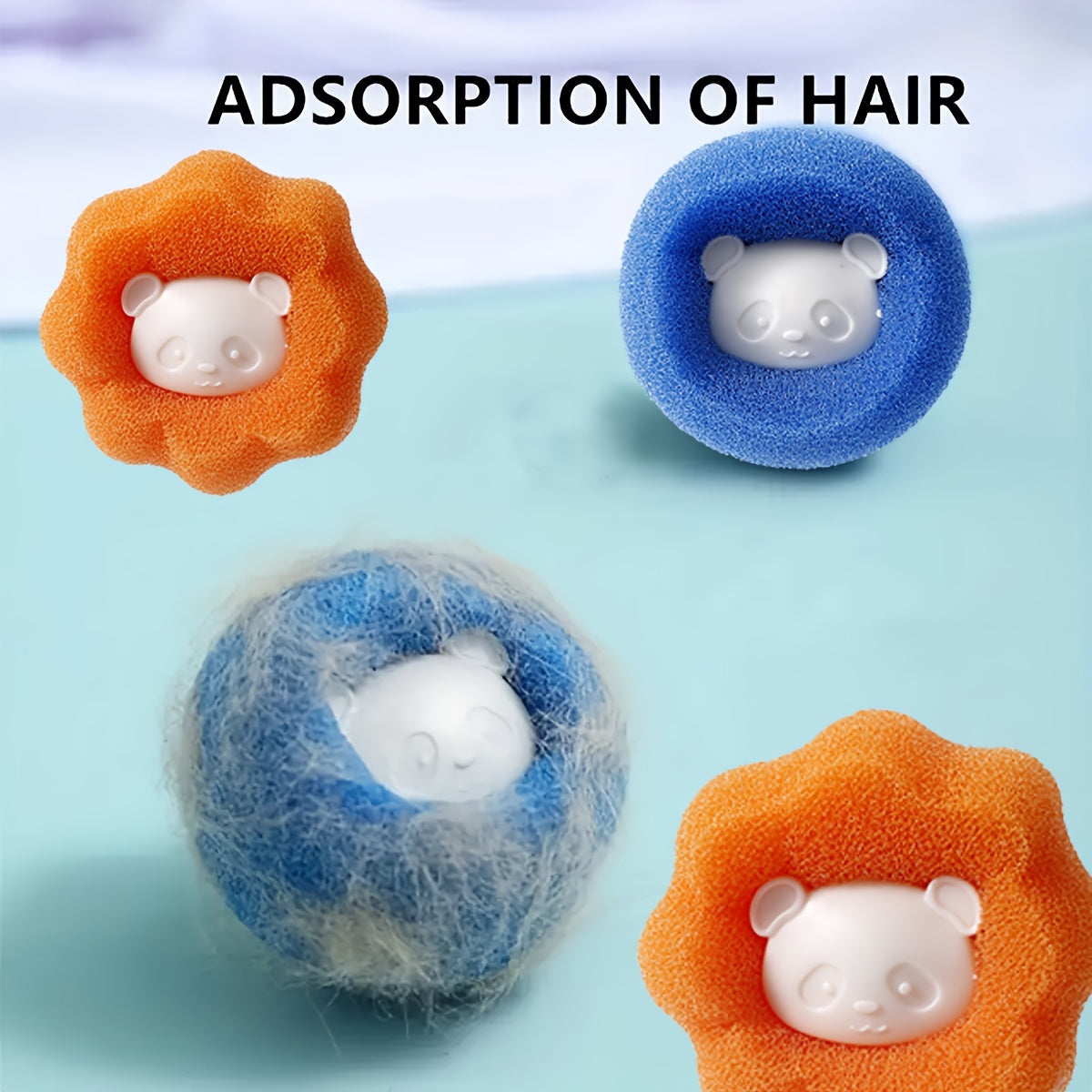 FurFree Laundry Buddy – Reusable Pet Hair Removal Balls (6/12pcs) for Effortless Washing